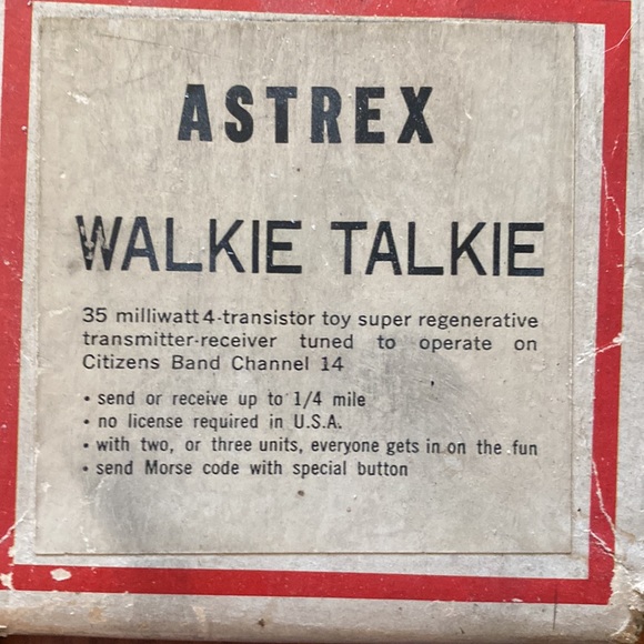 Vintage walkie-talkie. Boxes and receiver. - Picture 2 of 3